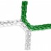 Goal net (green-white) – 7,32 x 2,44 m, 4 mm PP, 80 200 cm
