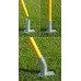 Slalom poles with hinge (1.20 m) – set of 10 pices