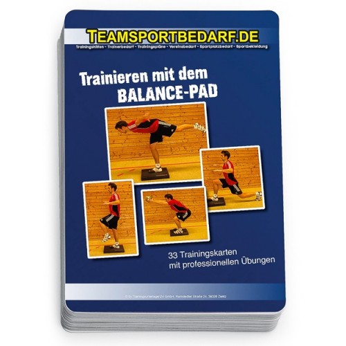 Training Cards - "Balance Pad" (33 Workouts)