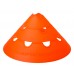     Jumbo Perforated Cones ø 30 cm single orange