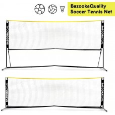 Bazookagoal Extendable Football Tennis Net 300x100cm