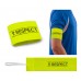 Captain's armband with velcro (Junior/Senior) neon yellow - imprint: RESPECT