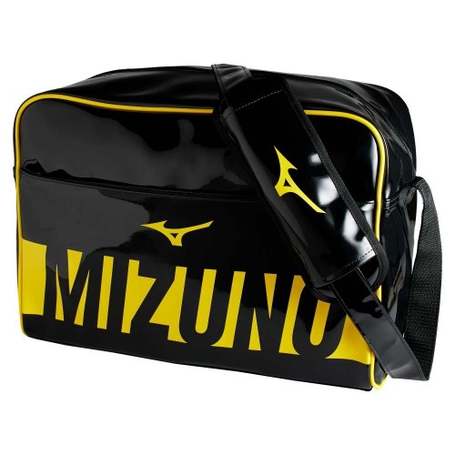 Mizuno Enamel bag M(U) / Black/Yellow / OS