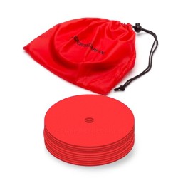 Marking discs ø 15,5 cm Set of 12 red