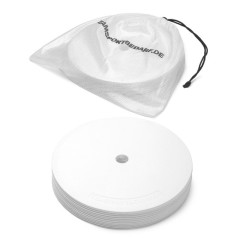 Marking discs ø 21 cm Set of 12 white
