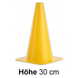 Cones in yellow - Height: 30 cm