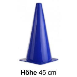 Cones in blue - Height: 45 cm