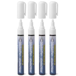 Chalkmarker (wipeable) - Color: White