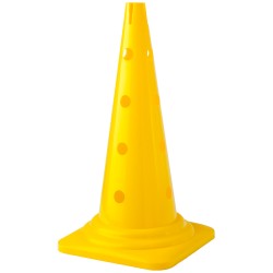   Cone with holes Height 52 cm Yellow