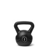 Kettlebell (ball dumbbell) made of plastic - weight: 2 kg