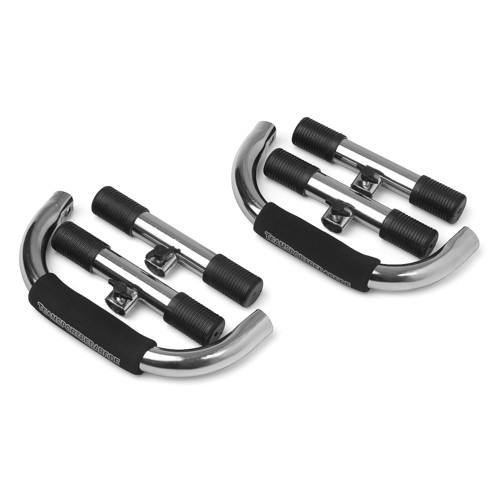Push-Up Grips (Chrome-Plated) - Set of 2