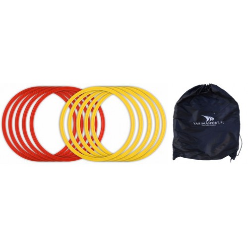COORDINATION CIRCLES YAKIMA (SET OF 12 PIECES) + BAG