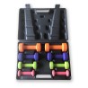                                                                                                                                                                            Gymnastics dumbbell set (8 pieces) 10 kg - with case