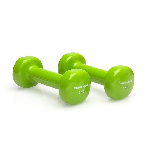                                                                                                                                                                            Gymnastics dumbbell set (8 pieces) 10 kg - with case