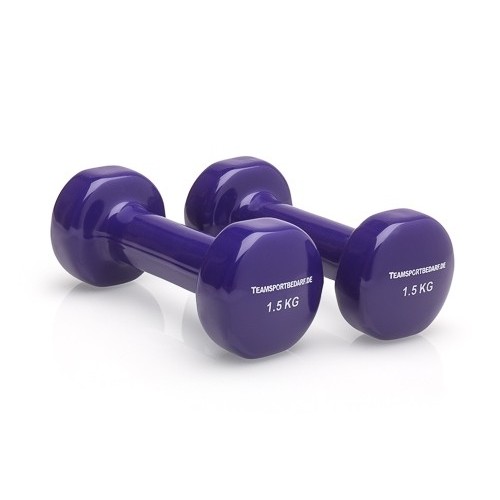                                                                                                                                                                            Gymnastics dumbbell set (8 pieces) 10 kg - with case