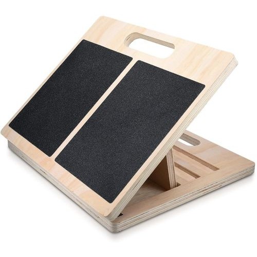                                                                                                                                                                             Inclined board made of wood (3-step) - calf extensors