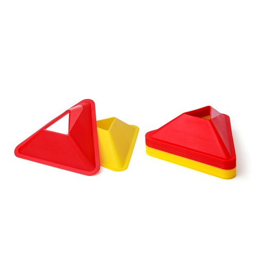 Arrow Shaped Hats (2 Colors) - Set of 10 Yellow