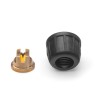 Brass flat jet nozzle - for spray marking trolleys (hand pump)