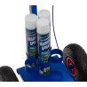 Chalk spray - marking trolley
