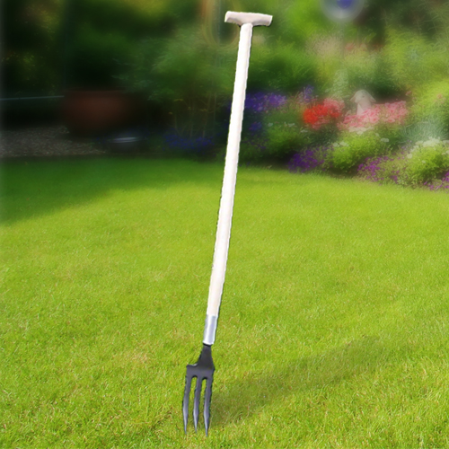 Lawn lifter - with wooden handle 115 cm