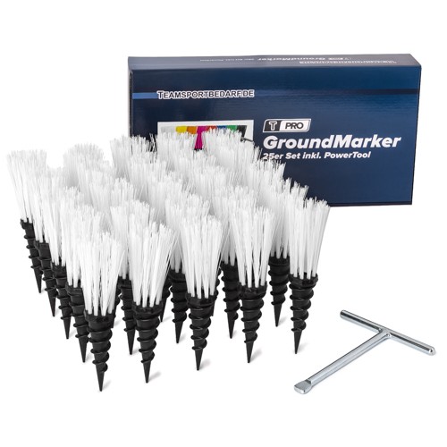 T-PRO ground marker (measuring aid) - set of 25 white