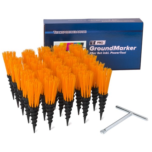 T-PRO ground marker (measuring aid) - set of 25 orange
