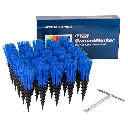T-PRO ground marker (measuring aid) - set of 25 blue