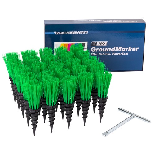 T-PRO ground marker (measuring aid) - set of 25 green