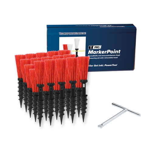 T-PRO marker point (measuring aid) - set of 25 red