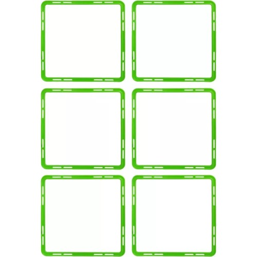 Cawila ACADEMY SQUARE | set of 6 | green