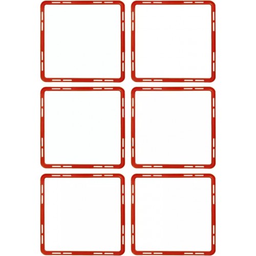 Cawila ACADEMY SQUARE | set of 6 | red