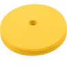 Cawila rubber marking discs set of 10 | non-slip floor markers | 15cm | yellow