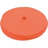 Cawila rubber marking discs set of 10 | non-slip floor markers | 15cm | orange
