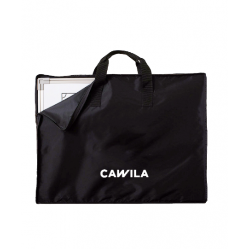 Cawila football tactics board including bag | Size: 60 x 90 cm white