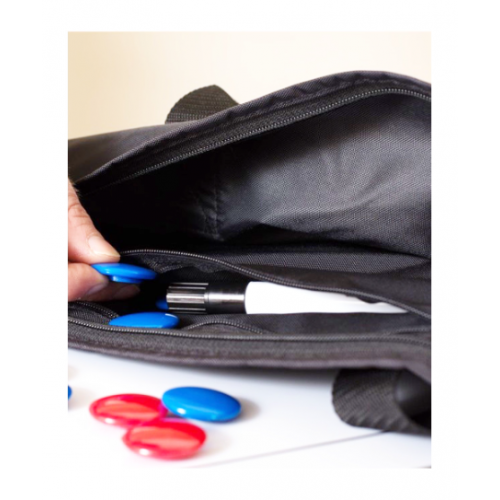 Cawila football tactics board including bag | Size: 60 x 90 cm white