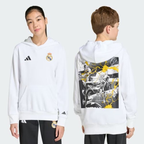 adidas Real Madrid x Marvel 25/26 Graphic Hoodie Junior