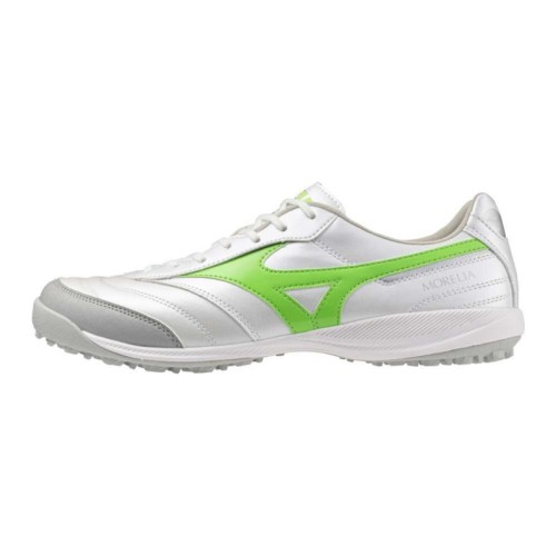 MIZUNO MORELIA SALA PRO TF / White/Neon Green/Galaxy Silver