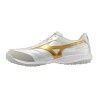 MIZUNO MORELIA SALA PRO TF(U) / White/Football Gold/Galaxy Sil