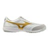 MIZUNO MORELIA SALA PRO TF(U) / White/Football Gold/Galaxy Sil
